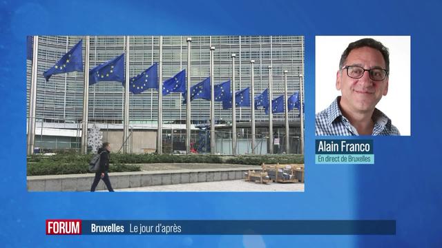 Le sentiment à Bruxelles, un jour après la fin des négociations sur l'accord-cadre