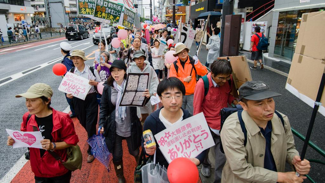 Manifestation hebdomadaire anti-nucléaire à Tokyo (2017) [RTS - Ryo Ohashi]