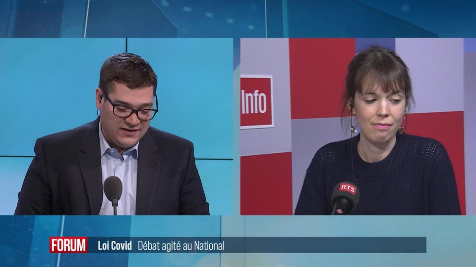 La Loi Covid débattue par les Conseil national en ce moment