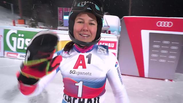 Flachau (AUT), slalom dames: Wendy Holdener (SUI)