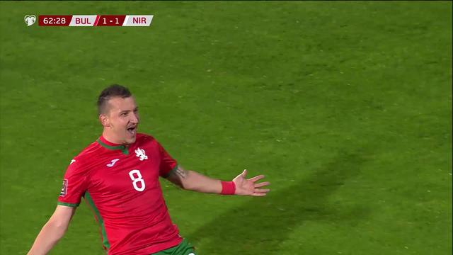 Gr.C, Bulgarie – Irlande du Nord (2-1): les Bulgares s’imposent