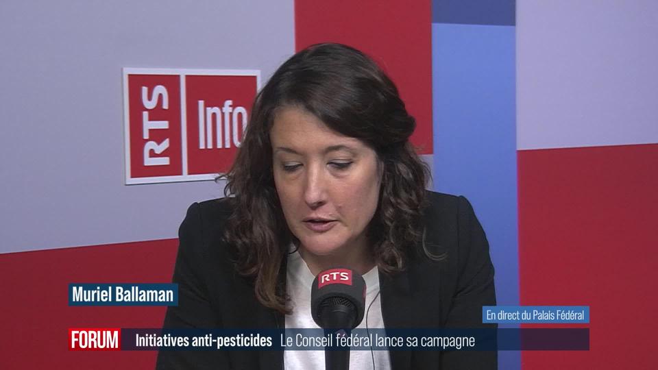 Les deux initiatives anti-pesticides menacent la sécurité alimentaire de la Suisse selon le Conseil fédéral