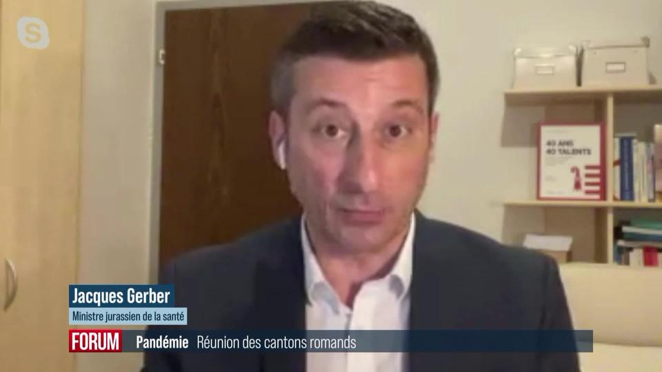 Les cantons romands et le Tessin en faveur du raccourcissement des quarantaines: interview de Jacques Gerber (vidéo)