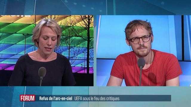 L'UEFA refuse de porter les couleurs du drapeau LGBT: interview de Jérôme Berthoud