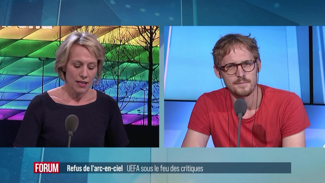 L'UEFA refuse de porter les couleurs du drapeau LGBT: interview de Jérôme Berthoud