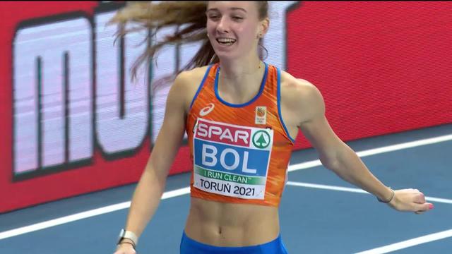 400m dames, finale: Bol (NED) remporte l'or
