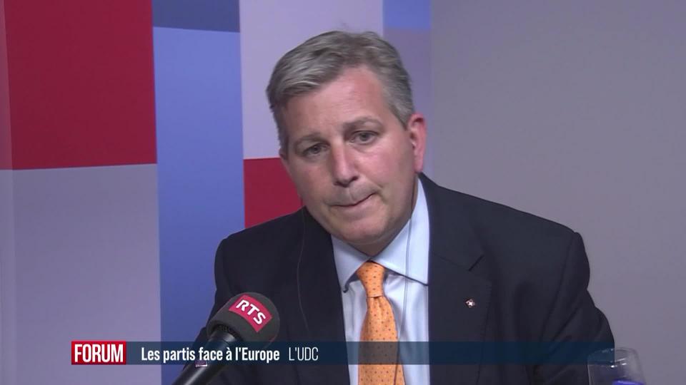 Les partis face à l'Europe, l'UDC: interview de Marco Chiesa