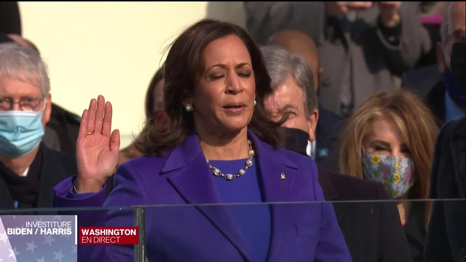 La prestation de serment de Kamala Harris