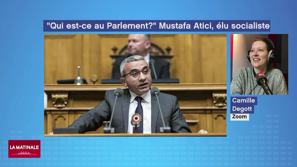 Zoom (vidéo) - Qui est-ce - Les élus méconnus (5-5): Mustafa Atici, conseiller national (PS-BL)