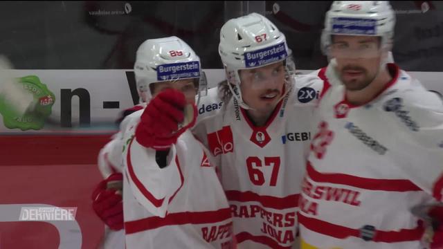 National League, 22e journée: Lausanne - Rapperswil (2-5)