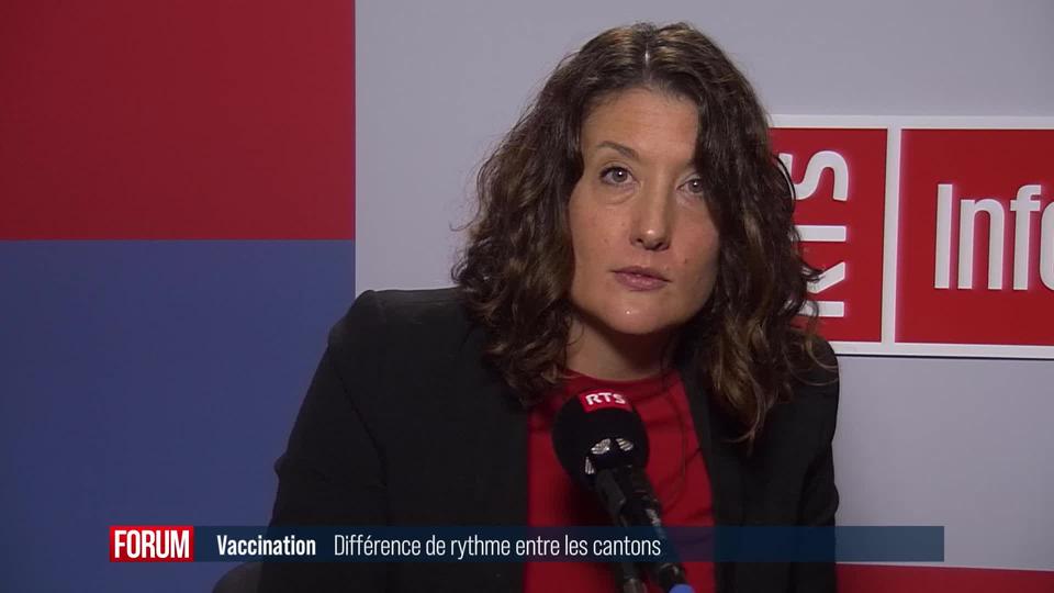 Coronavirus: les cantons ne vaccinent pas tous à la même vitesse (vidéo)