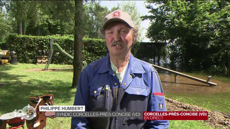 Philippe Humbert, syndic de Corcelles-près-Concise : "Piquer une tête dans le lac est tout sauf une bonne idée "