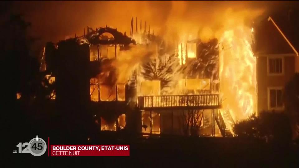 Aux États-Unis des incendies ont détruit des centaines de maison dans le Colorado