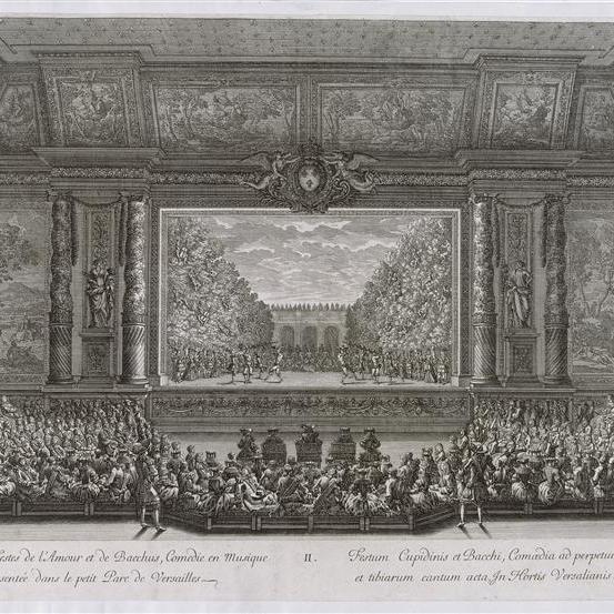 Versailles, les fêtes de 1668 [CC-BY-SA 2.0 Wikipédia commons - Jean LE PAUTRE]