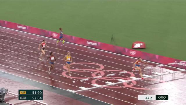 Athlétisme,400m haies dames: Sprunger (SUI) ne sera pas en finale