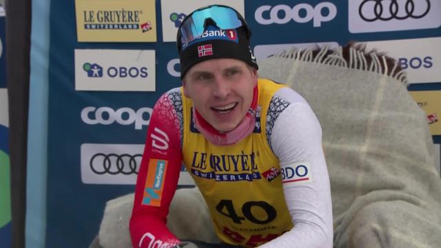 Lillehammer (NOR), skiathlon messieurs: Krueger (NOR) s'impose devant ses compatriotes
