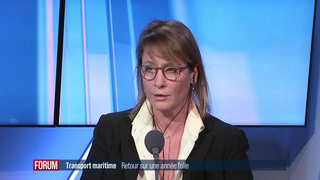 Retour sur une année folle pour le transport maritime: interview de Florence Schurch