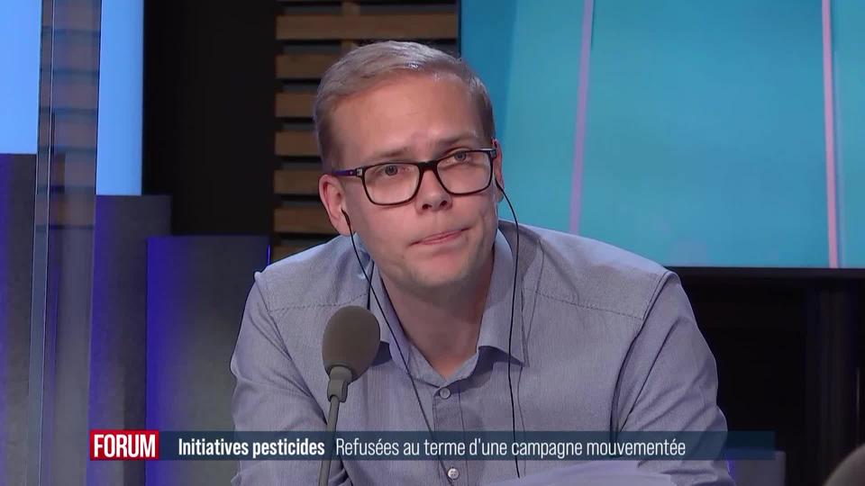 Initiative anti-pesticides : la stratégie du "2x non" a gagné