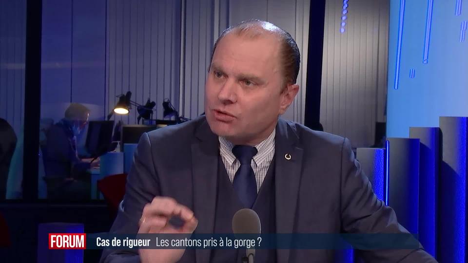 La Confédération assouplit les critères d’aide mais les cantons doivent payer: interview de Philippe Leuba