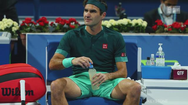 Tennis - Roger Federer: J'étais assez tendu avant la partie. Je l'ai senti à l'échauffement
