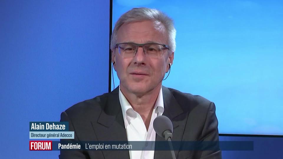 La pandémie accélère la mutation du monde de l’emploi : interview d’Alain Dehaze