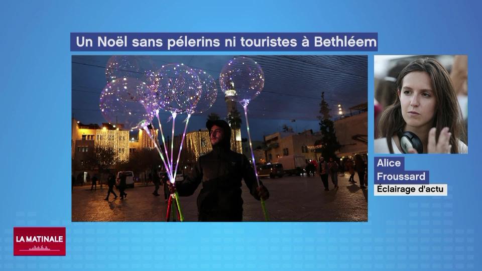 Un Noël difficile à Bethléem entre occupation, colonies et pandémie (vidéo)