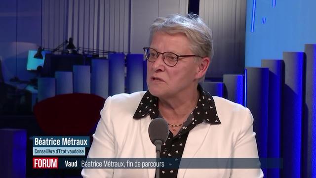 Fin de parcours pour la conseillère d'État verte: interview de Béatrice Metraux