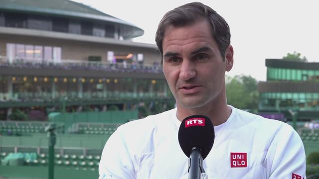 Tennis: Federer à l'interview après son succès contre Gasquet