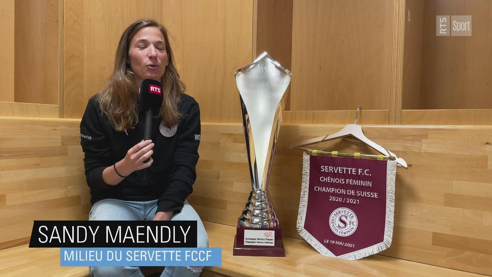 Sandy Maendly - le titre du Servette FCCF