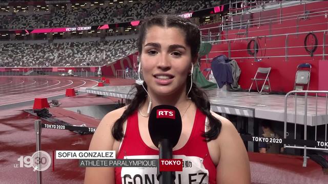 L'athlète Sofia Gonzalez fait le bilan de ses premiers jeux paralympiques à Tokyo