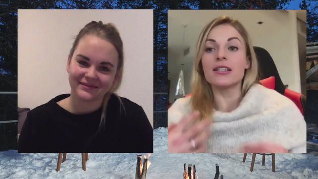 Ski - Charlotte Chable, l'interview: avec Lara Gut-Behrami (intégrale)