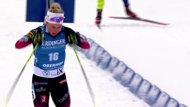 Oberhof (GER), sprint dames: Tiril Eckhoff (NOR) s’impose