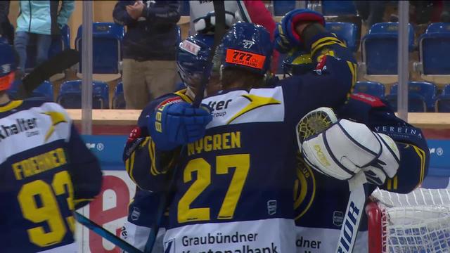 Hockey, National League, 17e journée: Davos - Zoug (2-0)