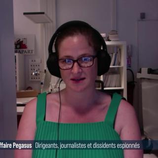 Des journalistes à travers le monde surveillés par le logiciel Pegasus: témoignage de Lénaïg Bredoux (vidéo)