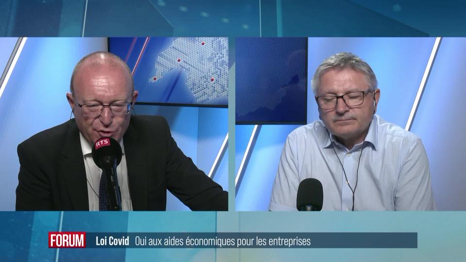 Loi Covid : oui aux aides économiques pour les entreprises