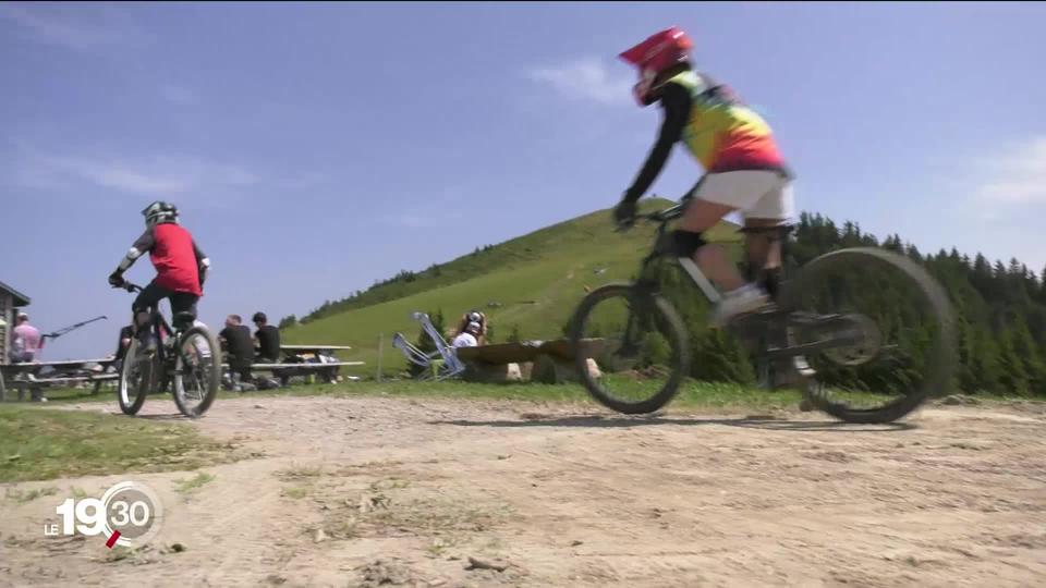 Fribourg veut devenir le paradis romand du VTT. Un moyen pour le canton d'attirer des touristes toute l'année