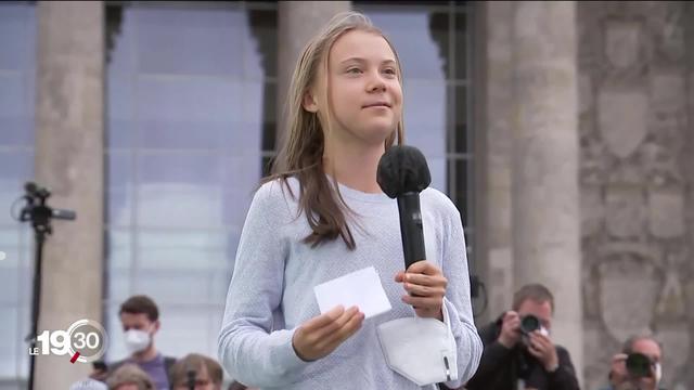 L’activiste Greta Thunberg plaide pour le climat à Berlin devant 40'000 manifestants écologistes, à deux jours des élections législatives allemandes