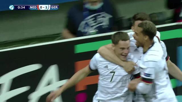 1-2, Pays-Bas - Allemagne (1-2): Wirtz et ses coéquipier retrouveront le Portugal en finale