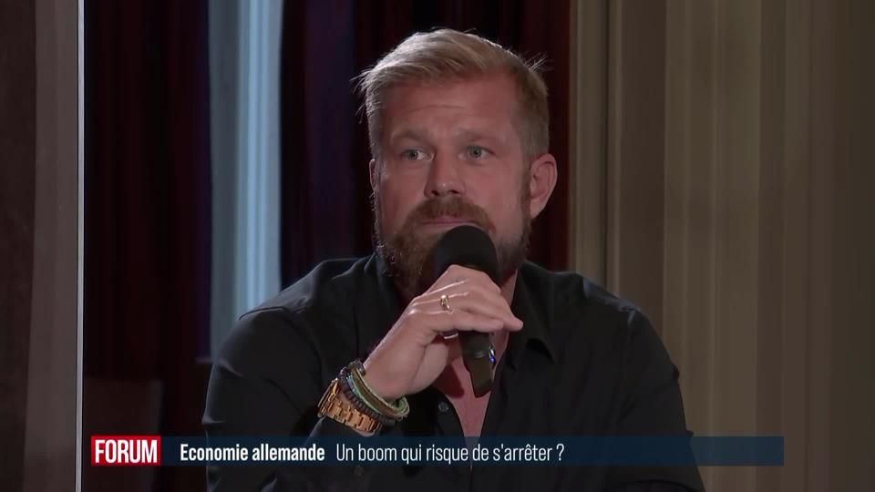 Economie allemande, un boom qui risque de s'arrêter? Interview de Mathis Menzel