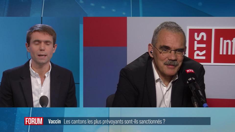 L’appel à la solidarité du Conseil fédéral agace certains cantons : interview de Jean-François Steiert