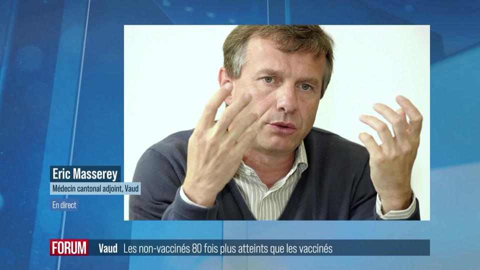 La vaccination est efficace, selon une analyse mandatée par le canton de Vaud: interview d’Eric Masserey