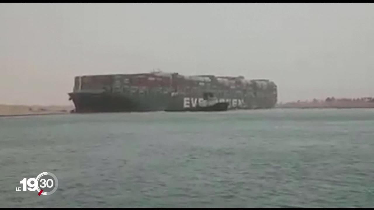 Chaos maritime: Le canal de Suez bloqué par un porte-conteneurs