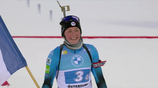 Östersund (SUE), relais dames: la France remporte la course devant le Bélarus 2e et la Suède 3e