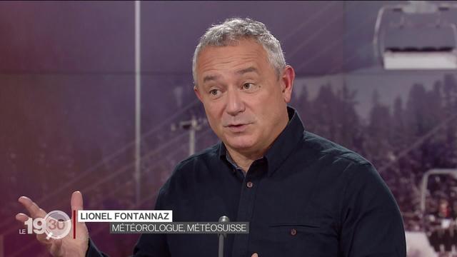 Lionel Fontannaz, prévisionniste pour Météosuisse, évoque la météo de cette saison