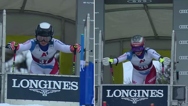 Lech (AUT), qualifs slalom parallèle dames: Vanessa Kasper (SUI) 16e et tout juste qualifiée