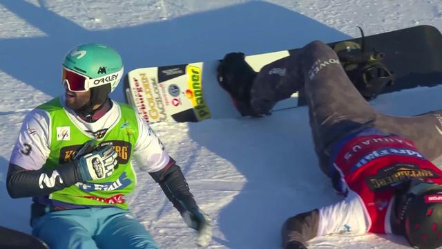 Fjäll (SWE), Snowboard cross messieurs: Eguibar (ESP) gagne cette finale pour 10 centimètres !
