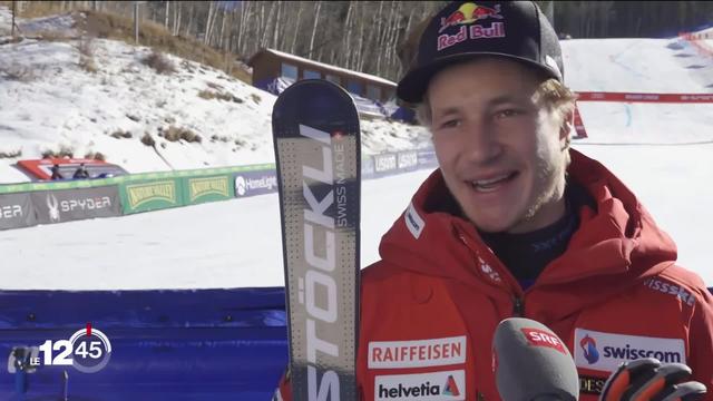 Ski alpin: En très grande forme, Marco Odermatt a pris la 2e place du second super-G de Beaver Creek (USA), à 3 centièmes du Norvégien Aleksander Kilde