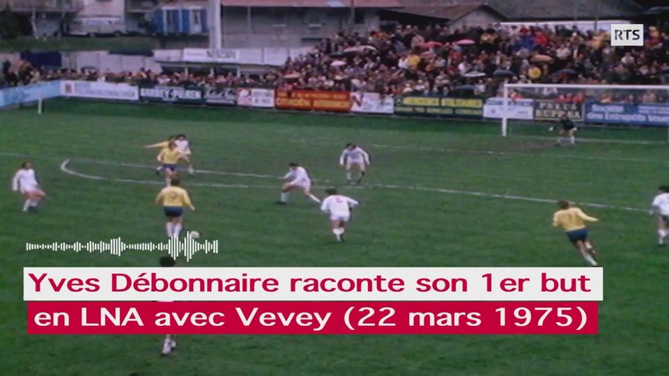 Yves Débonnaire raconte son 1er but en LNA inscrit en mars 1975 à l'âge de 18 ans