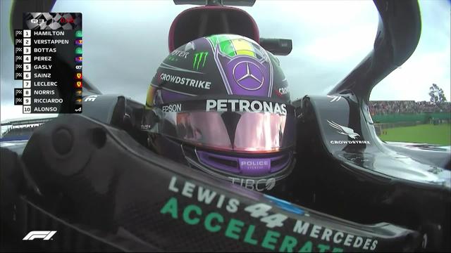 GP du Brésil (#19), Q3: Lewis Hamilton (GBR) auteur du meilleur temps devant Verstappen (NED)