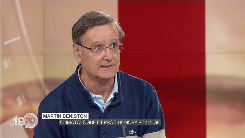 Les explications de Martin Beniston, climatologue